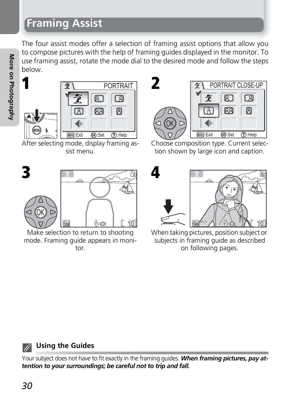 Framing assist | Nikon COOLPIX4600 User Manual | Page 40 / 128