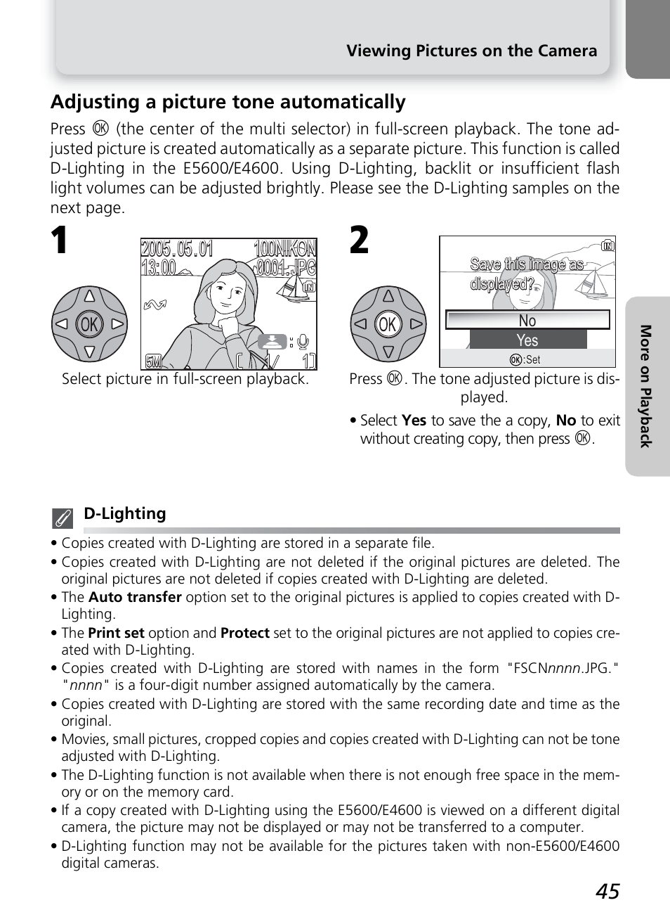 Nikon COOLPIX4600 User Manual | Page 55 / 128