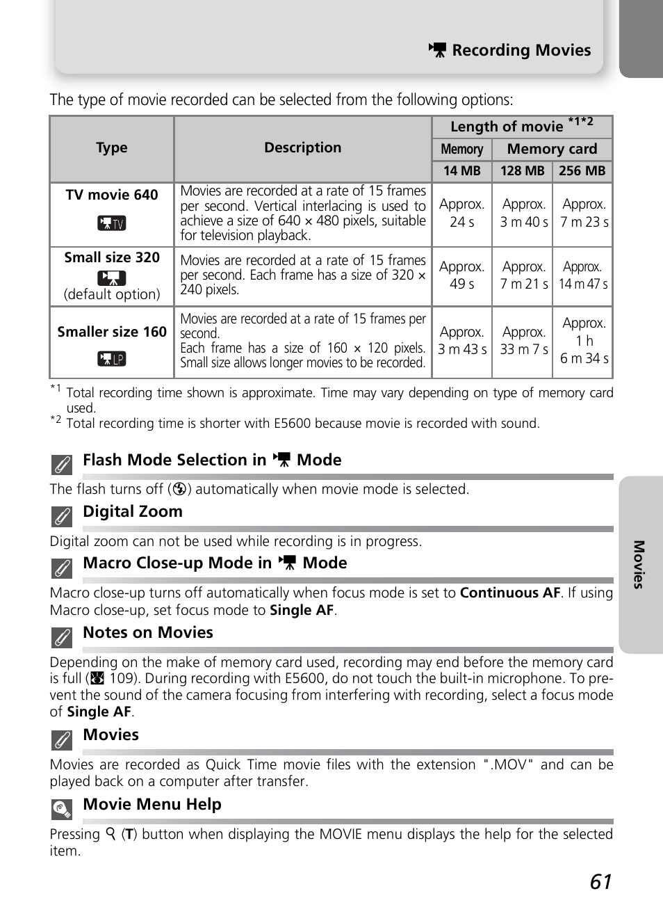 Nikon COOLPIX4600 User Manual | Page 71 / 128