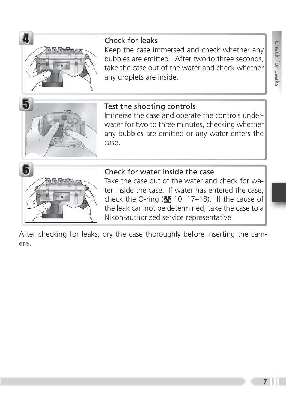 Nikon WP-CP2 User Manual | Page 14 / 26
