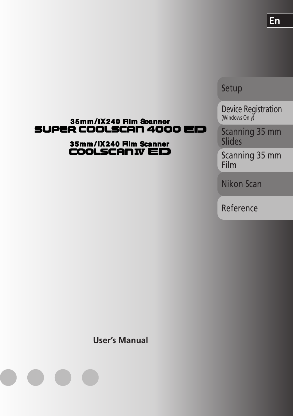 Nikon LS4000 User Manual | 160 pages