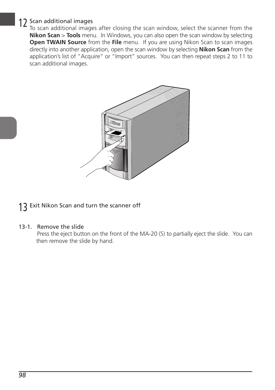 Nikon LS4000 User Manual | Page 108 / 160