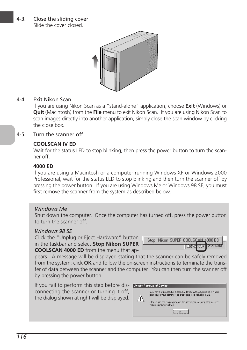 Nikon LS4000 User Manual | Page 126 / 160