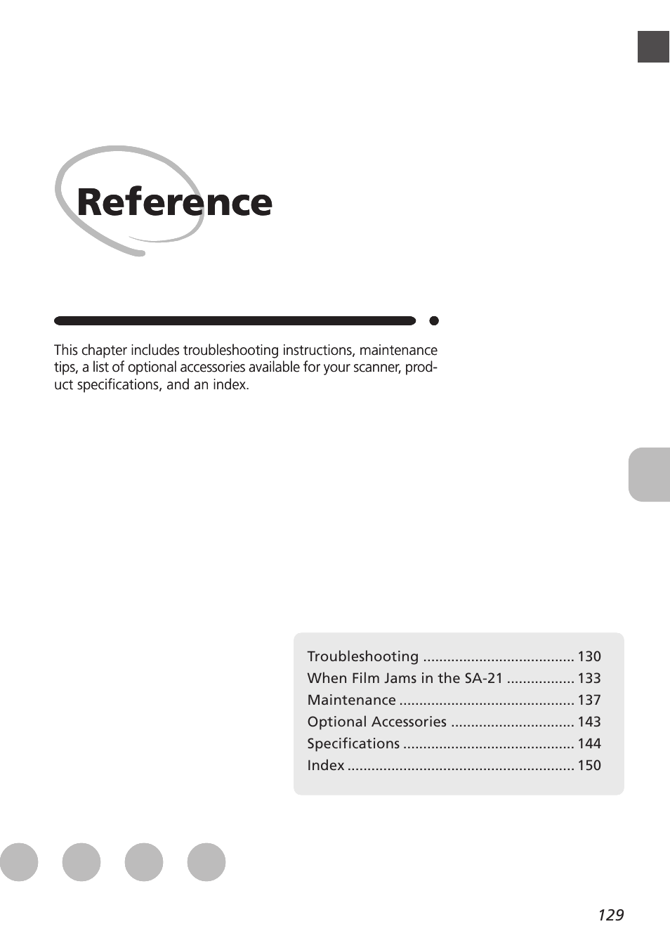 Reference | Nikon LS4000 User Manual | Page 139 / 160