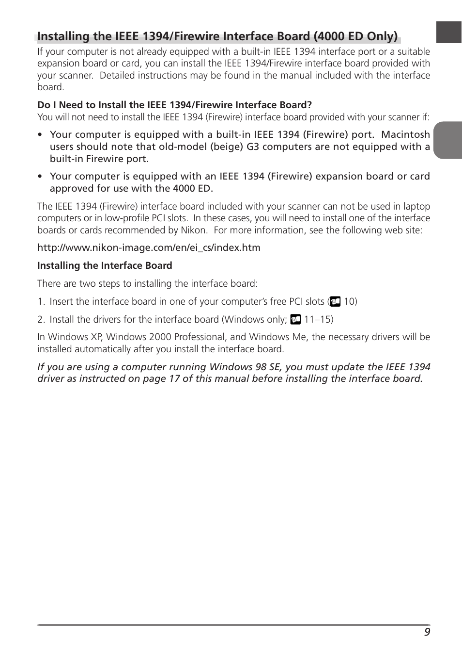 Nikon LS4000 User Manual | Page 19 / 160