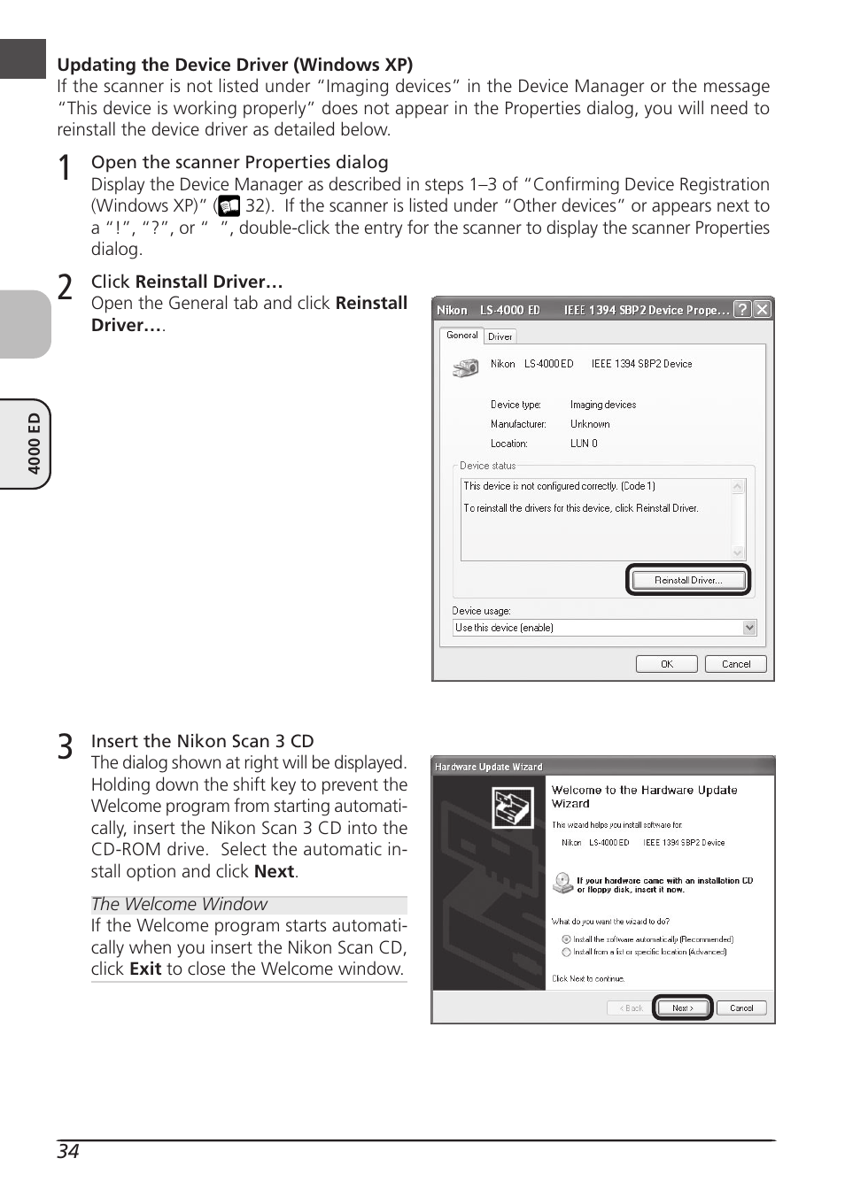 Nikon LS4000 User Manual | Page 44 / 160