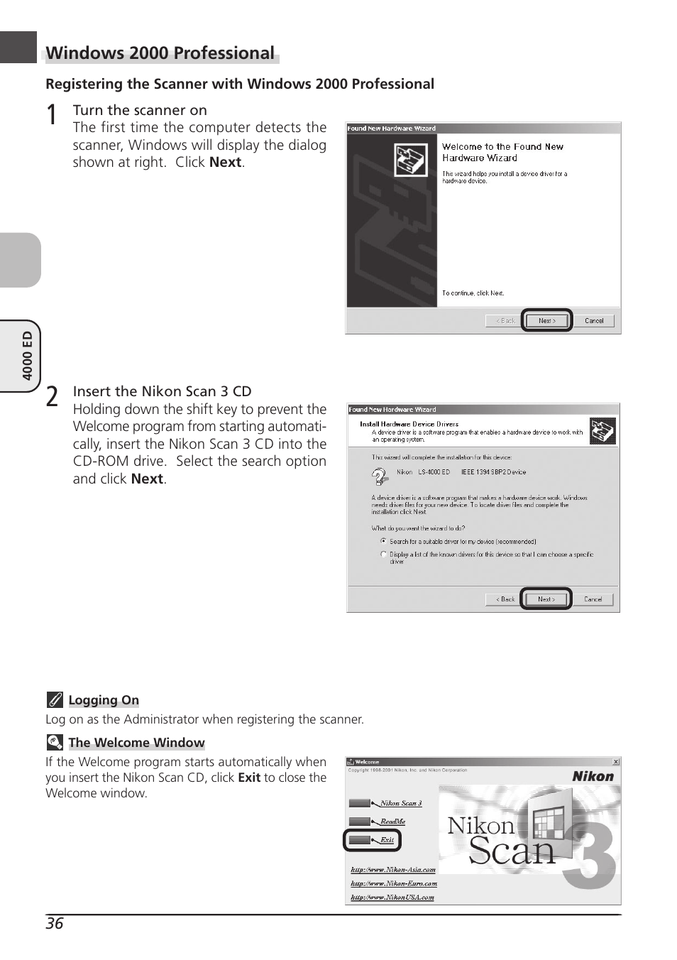 Nikon LS4000 User Manual | Page 46 / 160