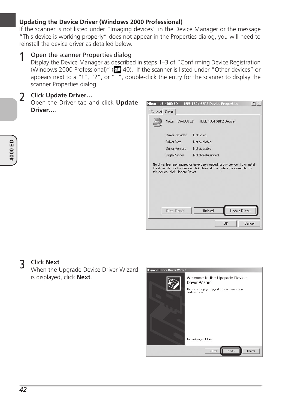 Nikon LS4000 User Manual | Page 52 / 160