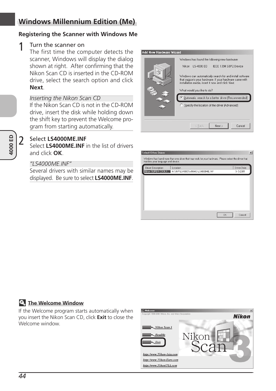 Nikon LS4000 User Manual | Page 54 / 160