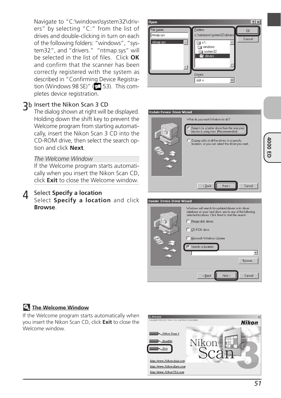 Nikon LS4000 User Manual | Page 61 / 160