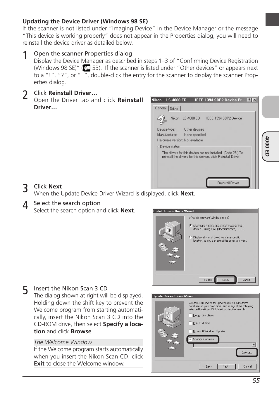 Nikon LS4000 User Manual | Page 65 / 160