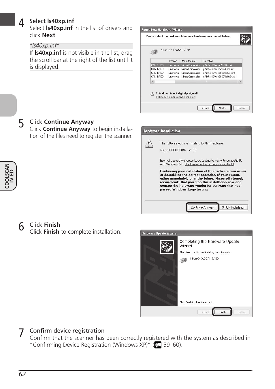 Nikon LS4000 User Manual | Page 72 / 160