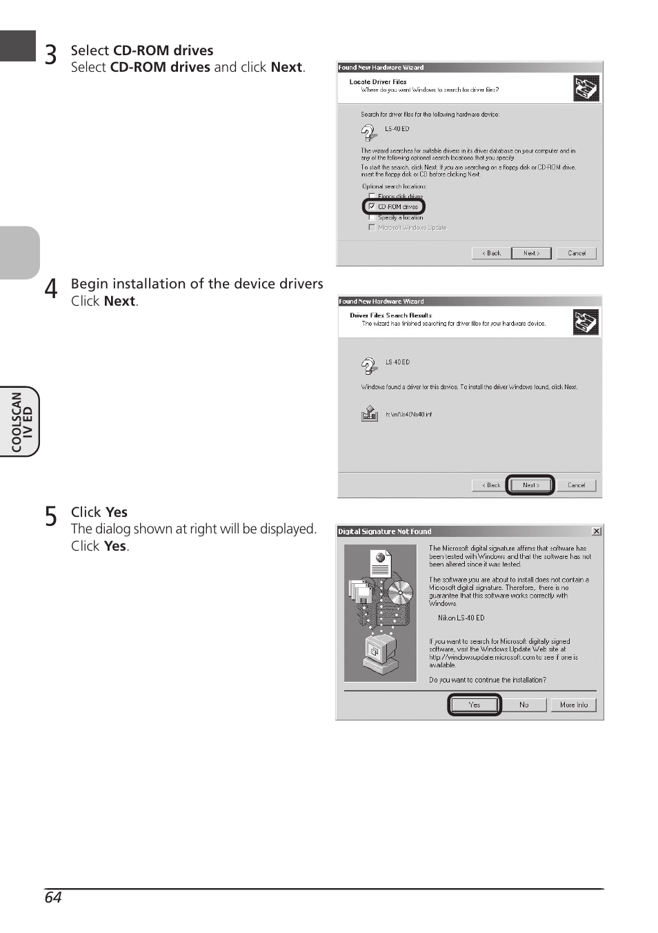 Nikon LS4000 User Manual | Page 74 / 160