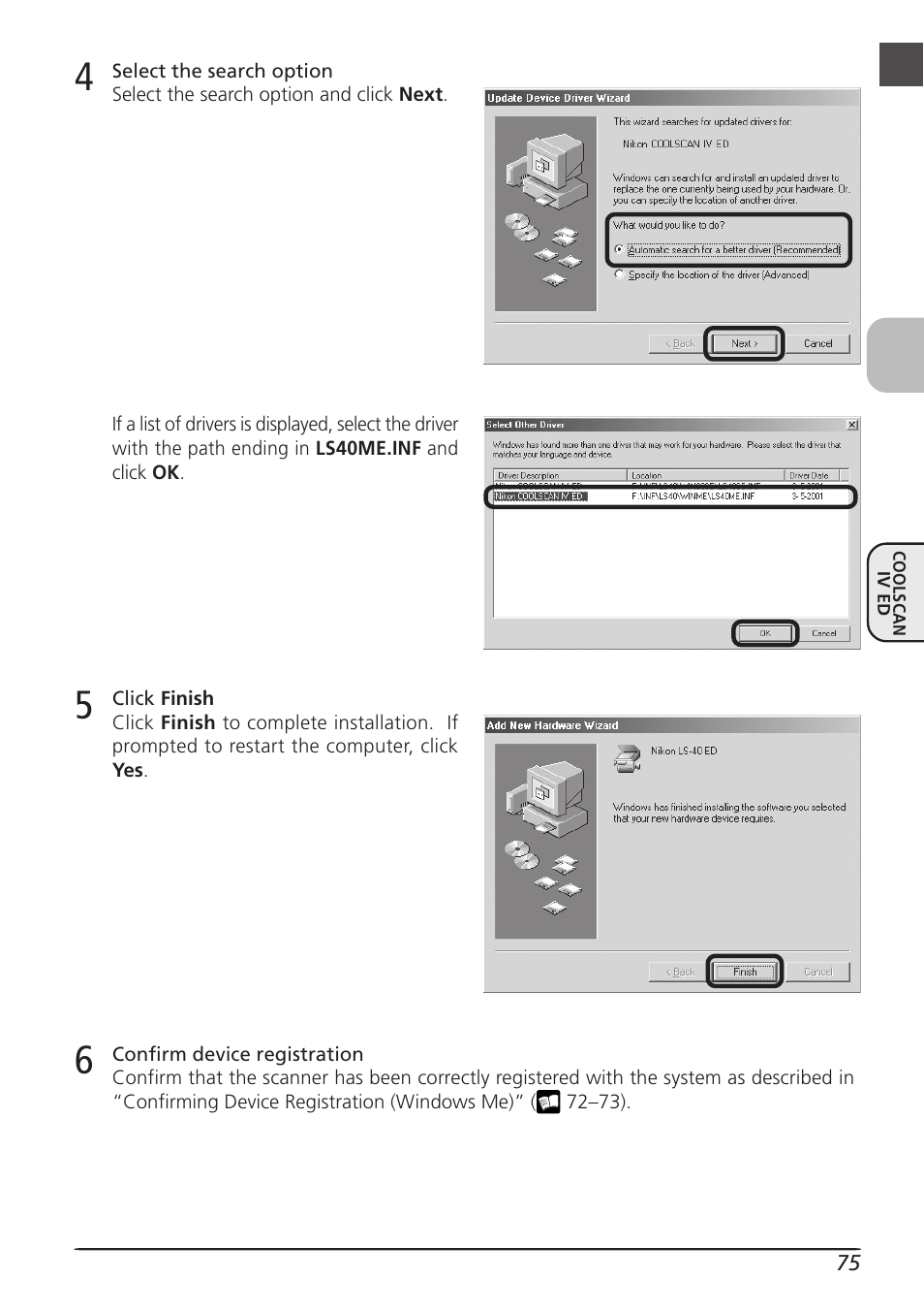 Nikon LS4000 User Manual | Page 85 / 160