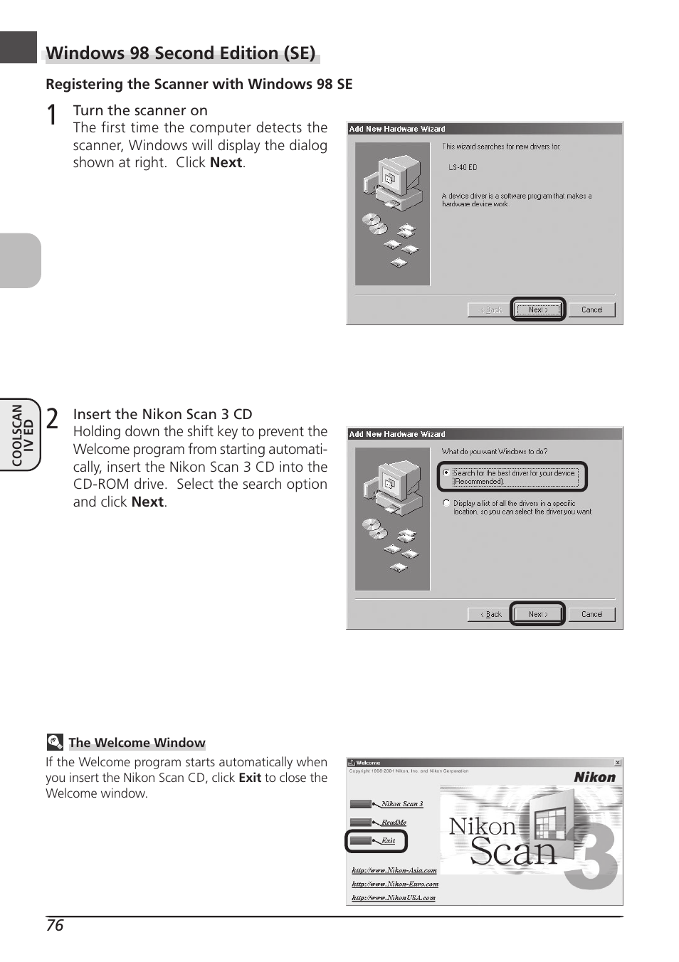 Nikon LS4000 User Manual | Page 86 / 160