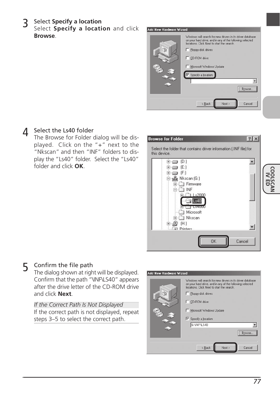 Nikon LS4000 User Manual | Page 87 / 160