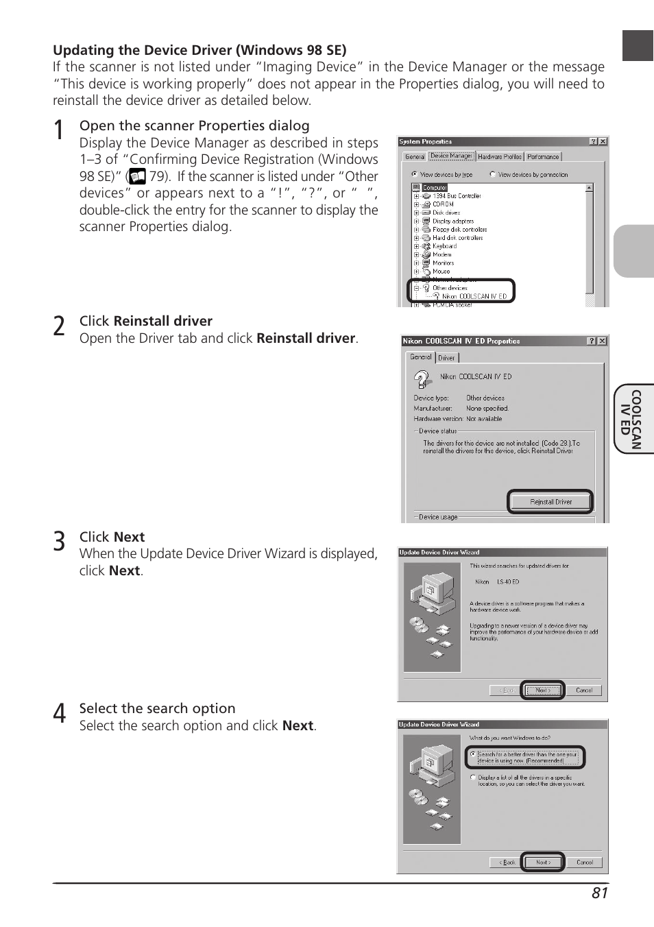 Nikon LS4000 User Manual | Page 91 / 160