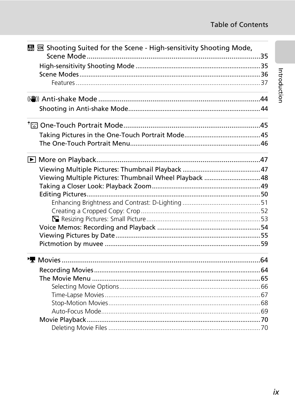 Nikon Coolpix S50c User Manual | Page 11 / 195