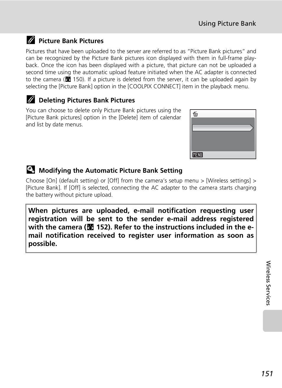 C 151 | Nikon Coolpix S50c User Manual | Page 165 / 195