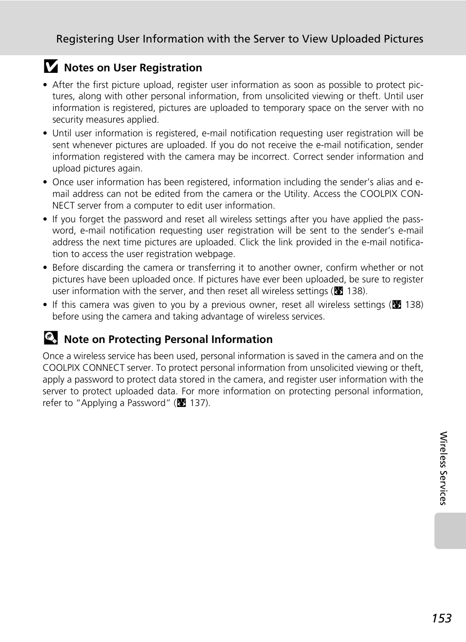 Nikon Coolpix S50c User Manual | Page 167 / 195