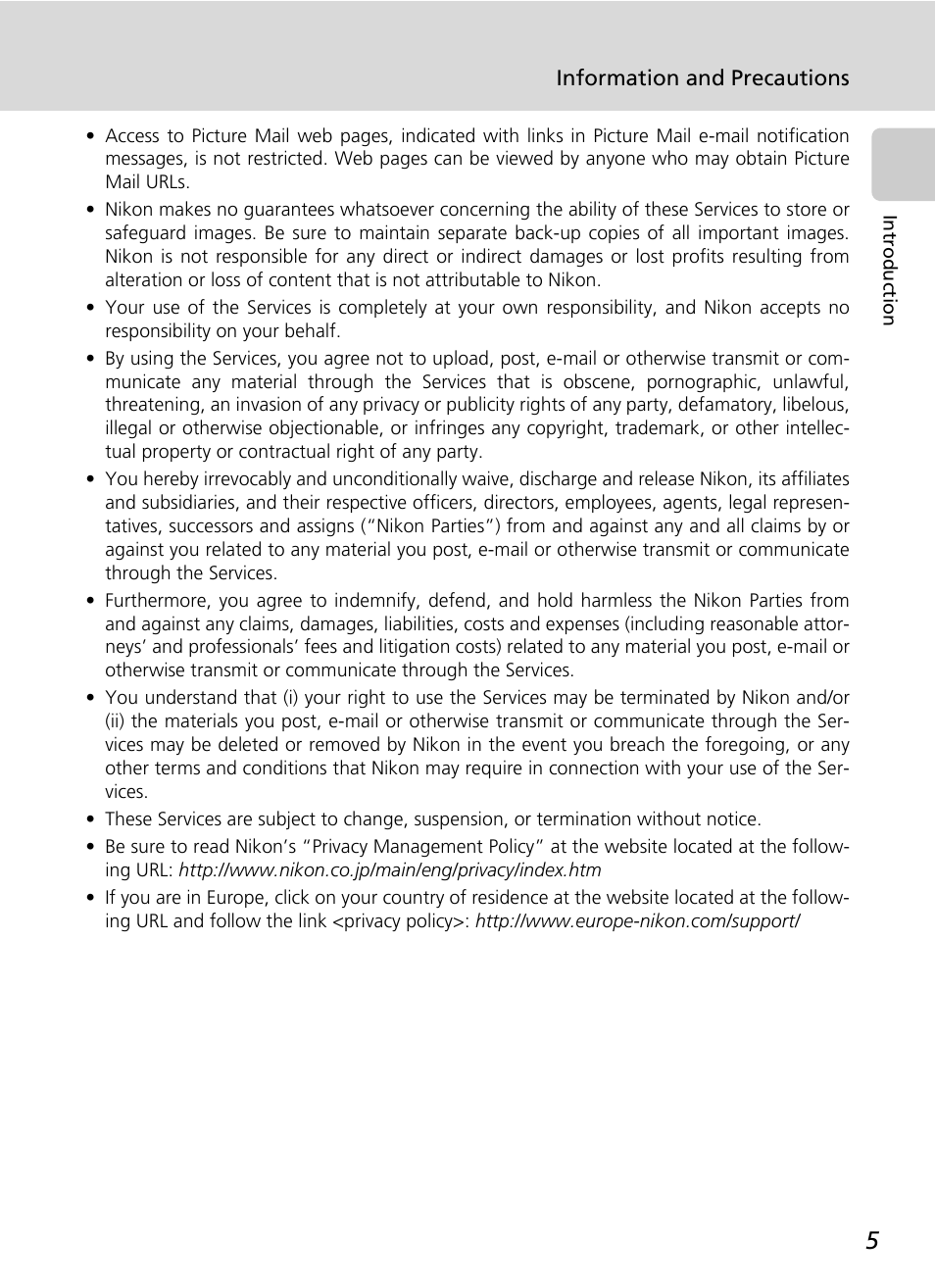 Nikon Coolpix S50c User Manual | Page 19 / 195