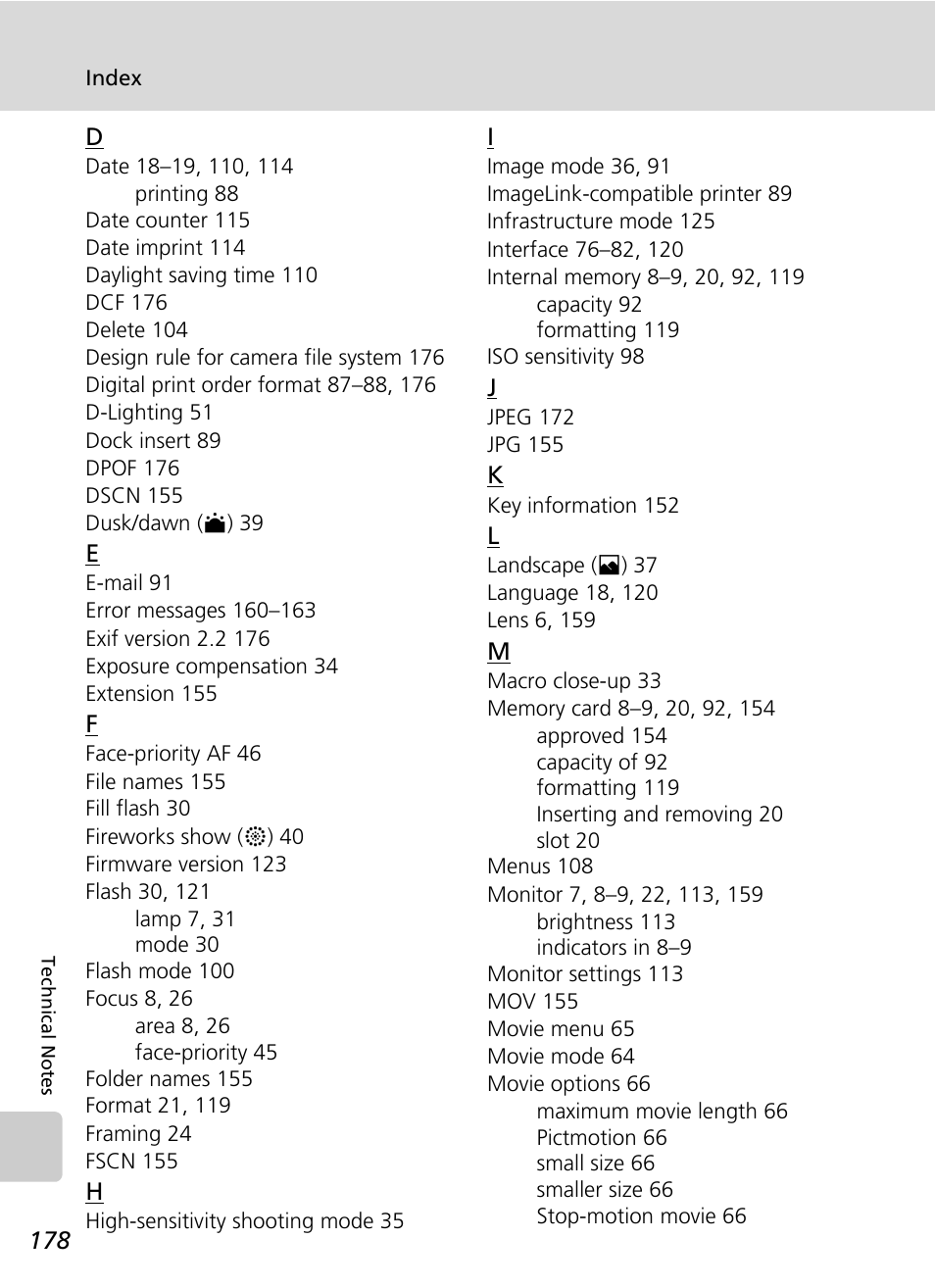 Nikon Coolpix S50c User Manual | Page 192 / 195