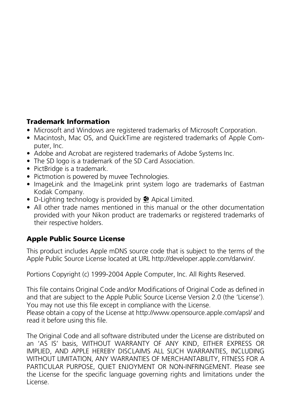 Nikon Coolpix S50c User Manual | Page 2 / 195