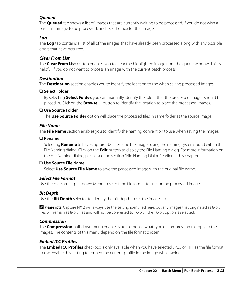 Nikon CAPTURE NX2 User Manual | Page 225 / 268