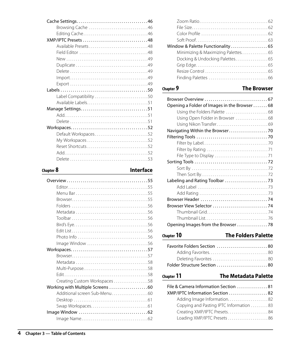 Nikon CAPTURE NX2 User Manual | Page 6 / 268