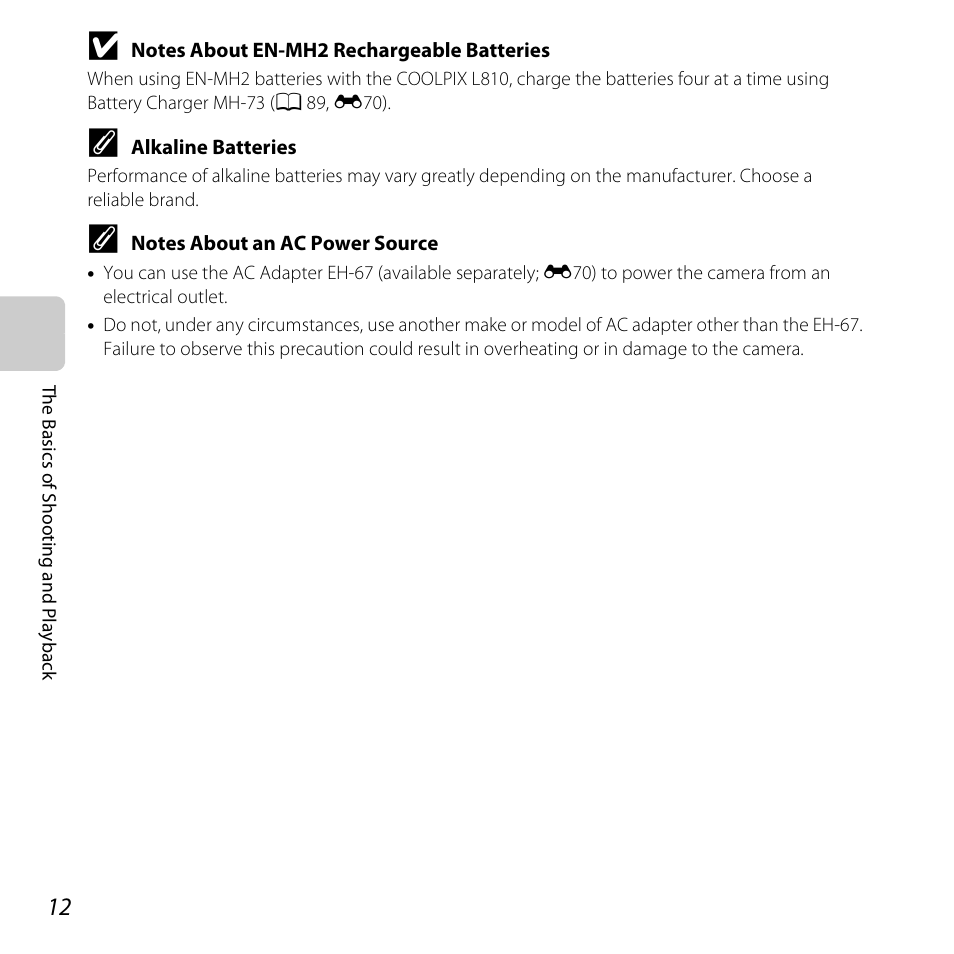 Nikon Coolpix L810 User Manual | Page 32 / 136