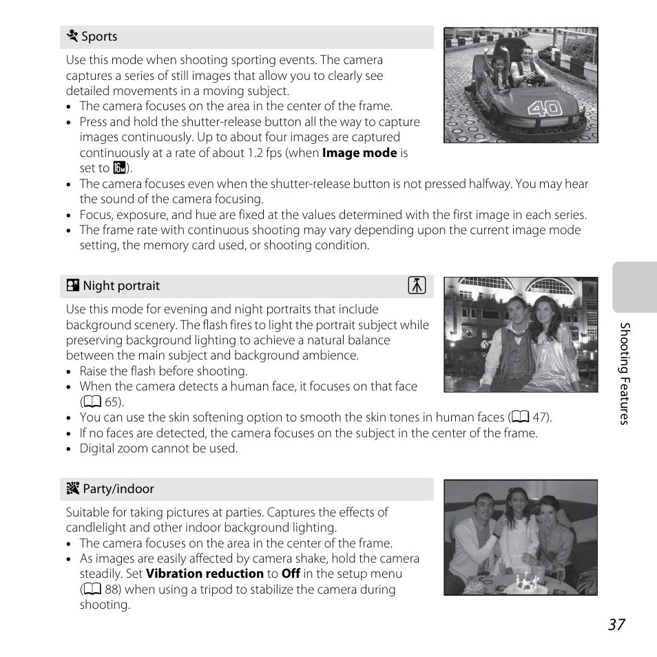 Rait (a 37, A 37) | Nikon Coolpix L810 User Manual | Page 57 / 136