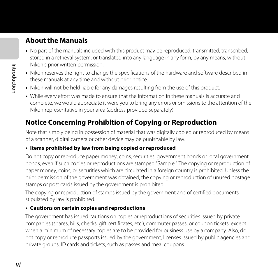 About the manuals | Nikon Coolpix L810 User Manual | Page 8 / 136