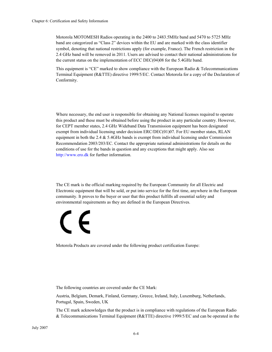 European union notification, European union notification -4 | Nikon MOTORMESH 4300 User Manual | Page 62 / 74