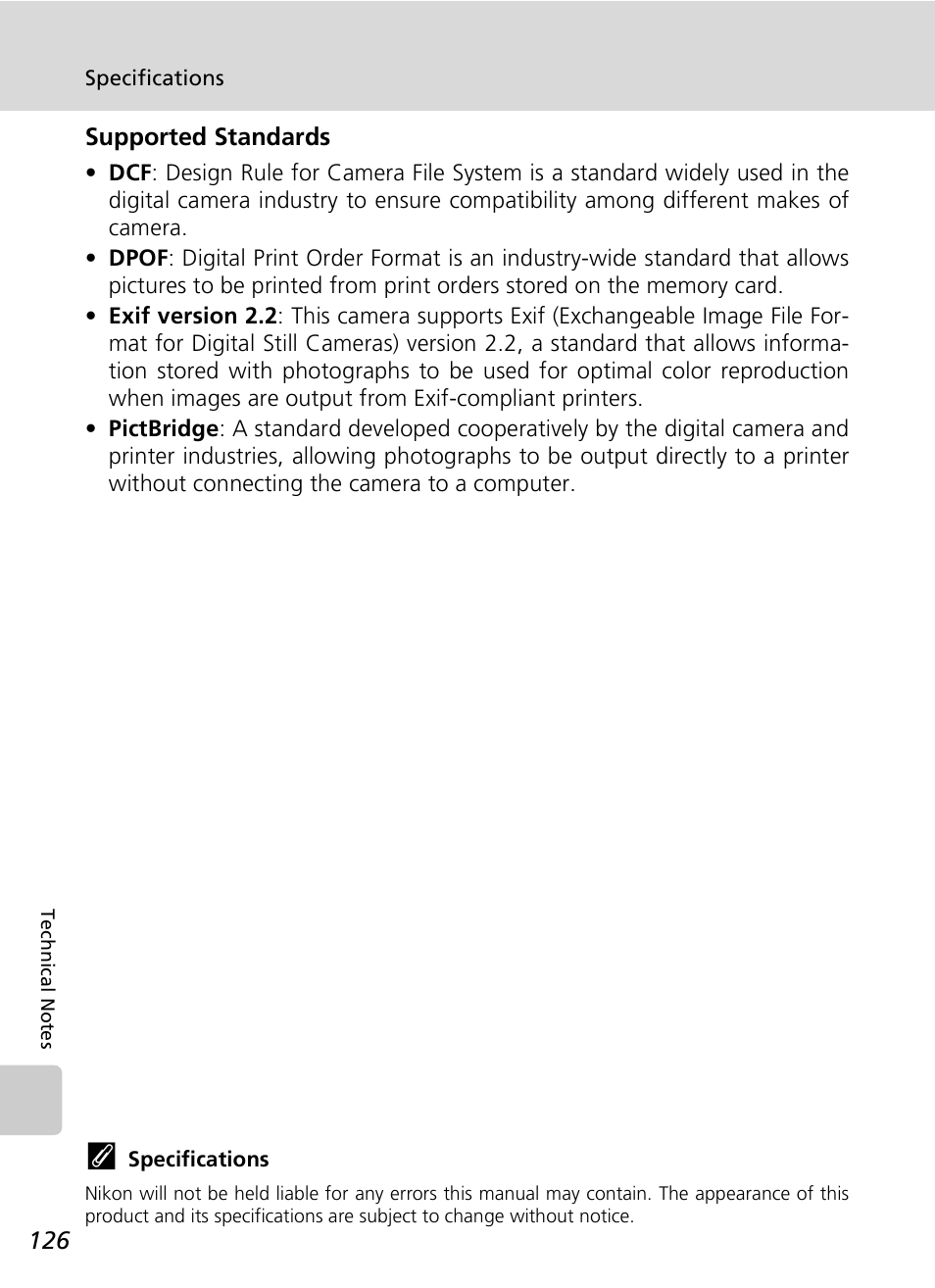 Nikon COOLPIX S9 User Manual | Page 138 / 142