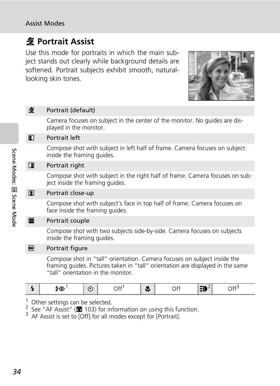 Bportrait assist | Nikon COOLPIX S9 User Manual | Page 46 / 142