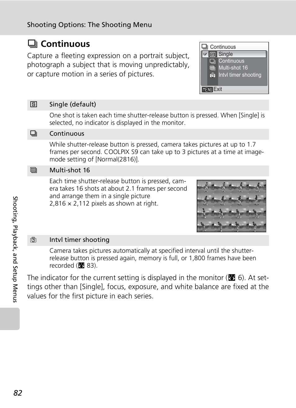 Qcontinuous | Nikon COOLPIX S9 User Manual | Page 94 / 142