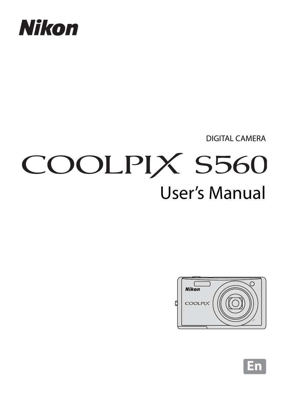 Nikon Coolpix S560 User Manual | 172 pages