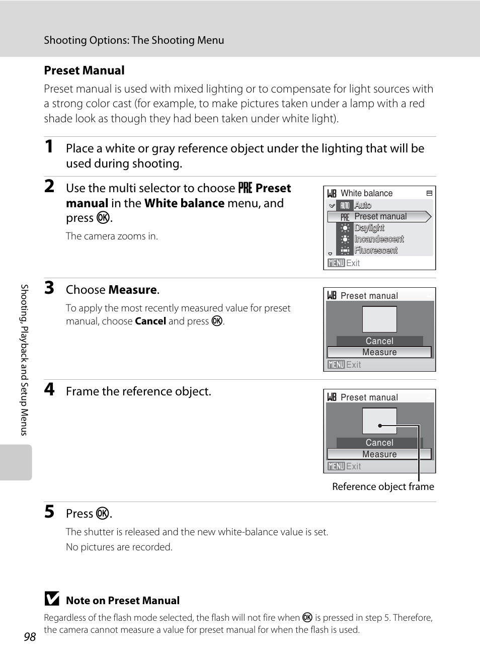 A 98) | Nikon Coolpix S560 User Manual | Page 112 / 172