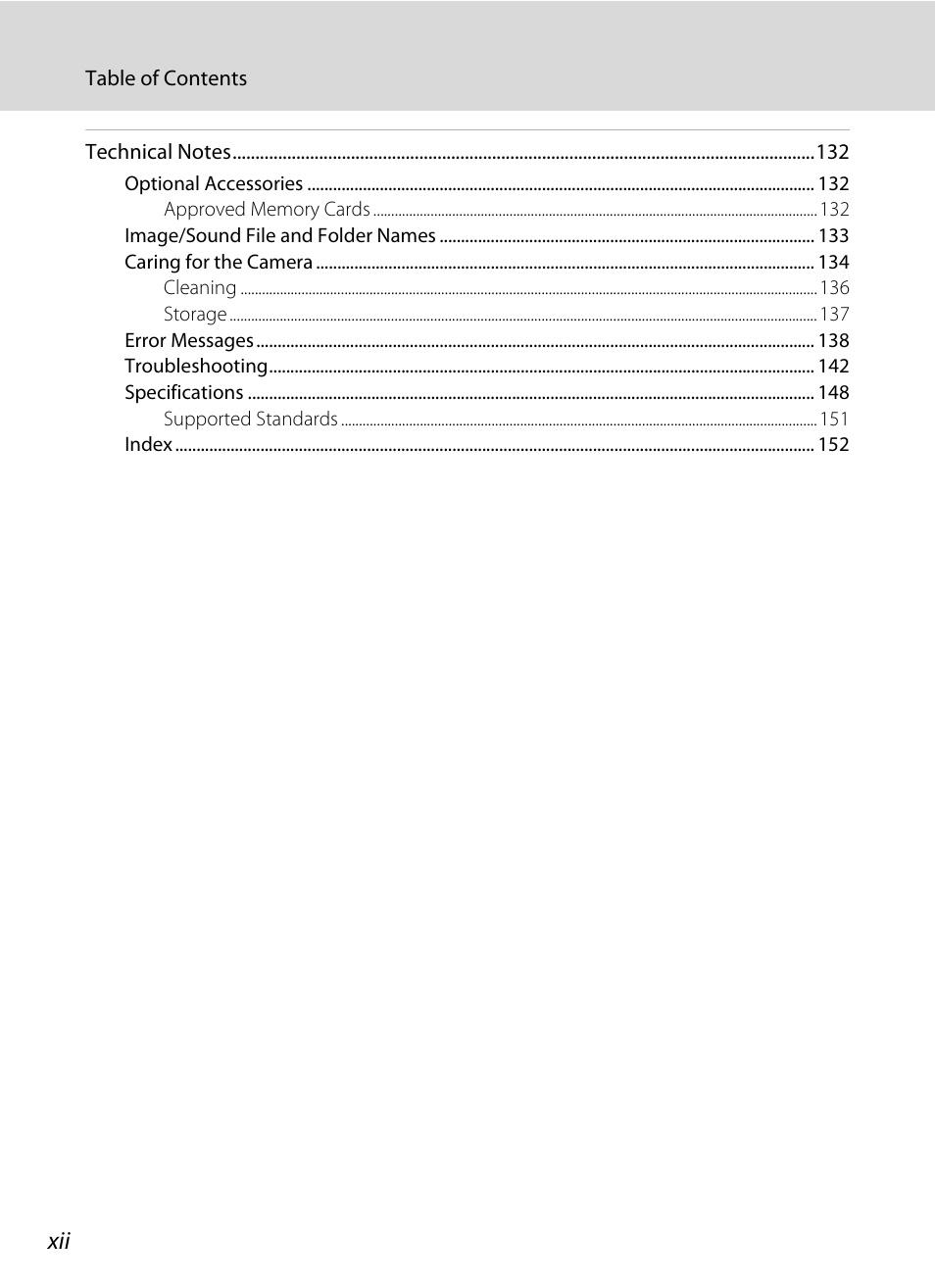 Nikon Coolpix S560 User Manual | Page 14 / 172