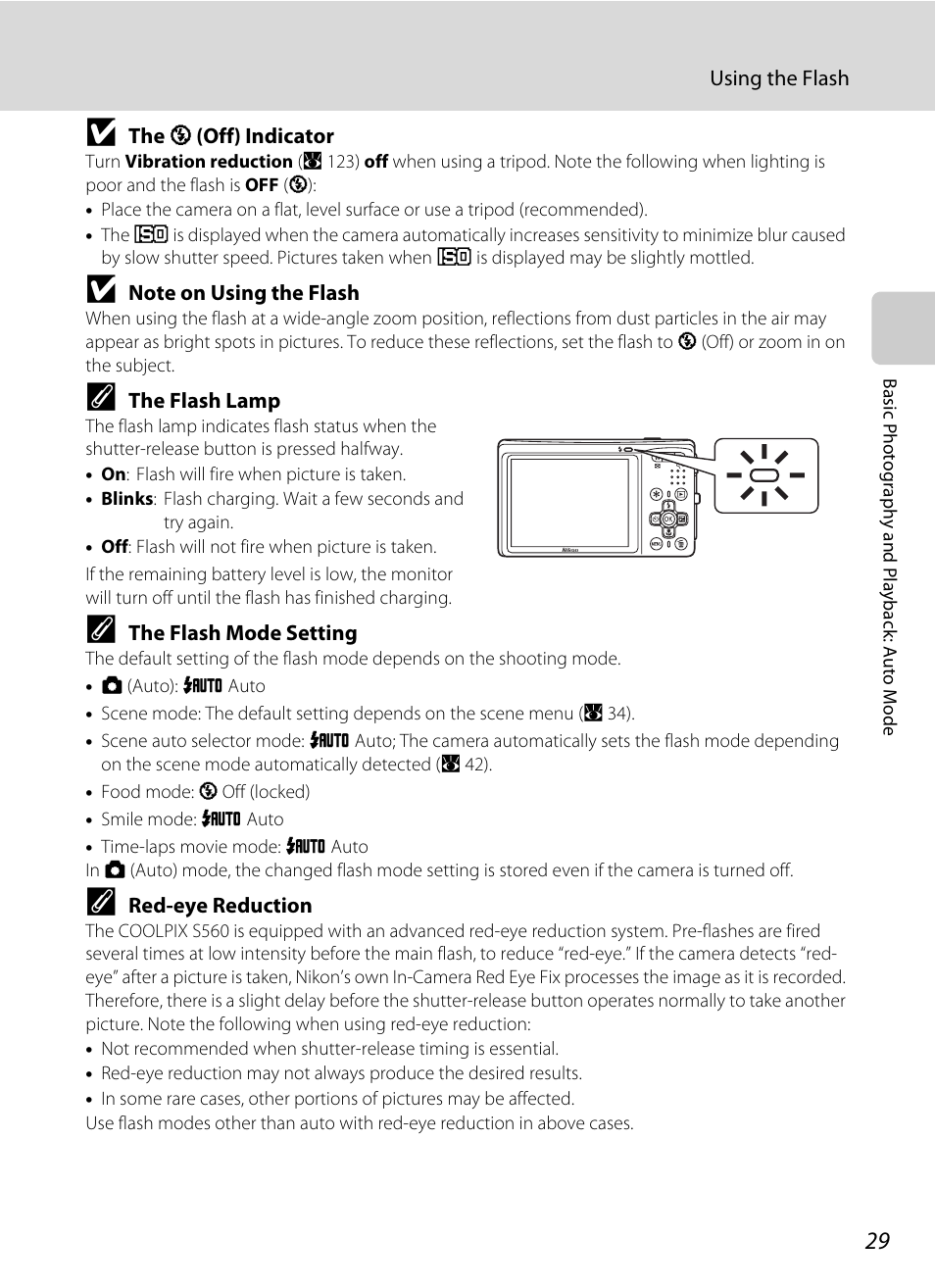 Nikon Coolpix S560 User Manual | Page 43 / 172