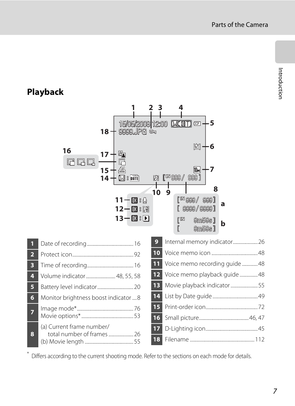 Playback | Nikon Coolpix S600 User Manual | Page 19 / 144