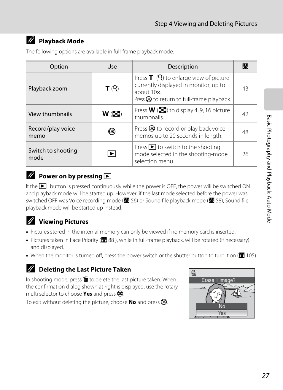 Nikon Coolpix S600 User Manual | Page 39 / 144