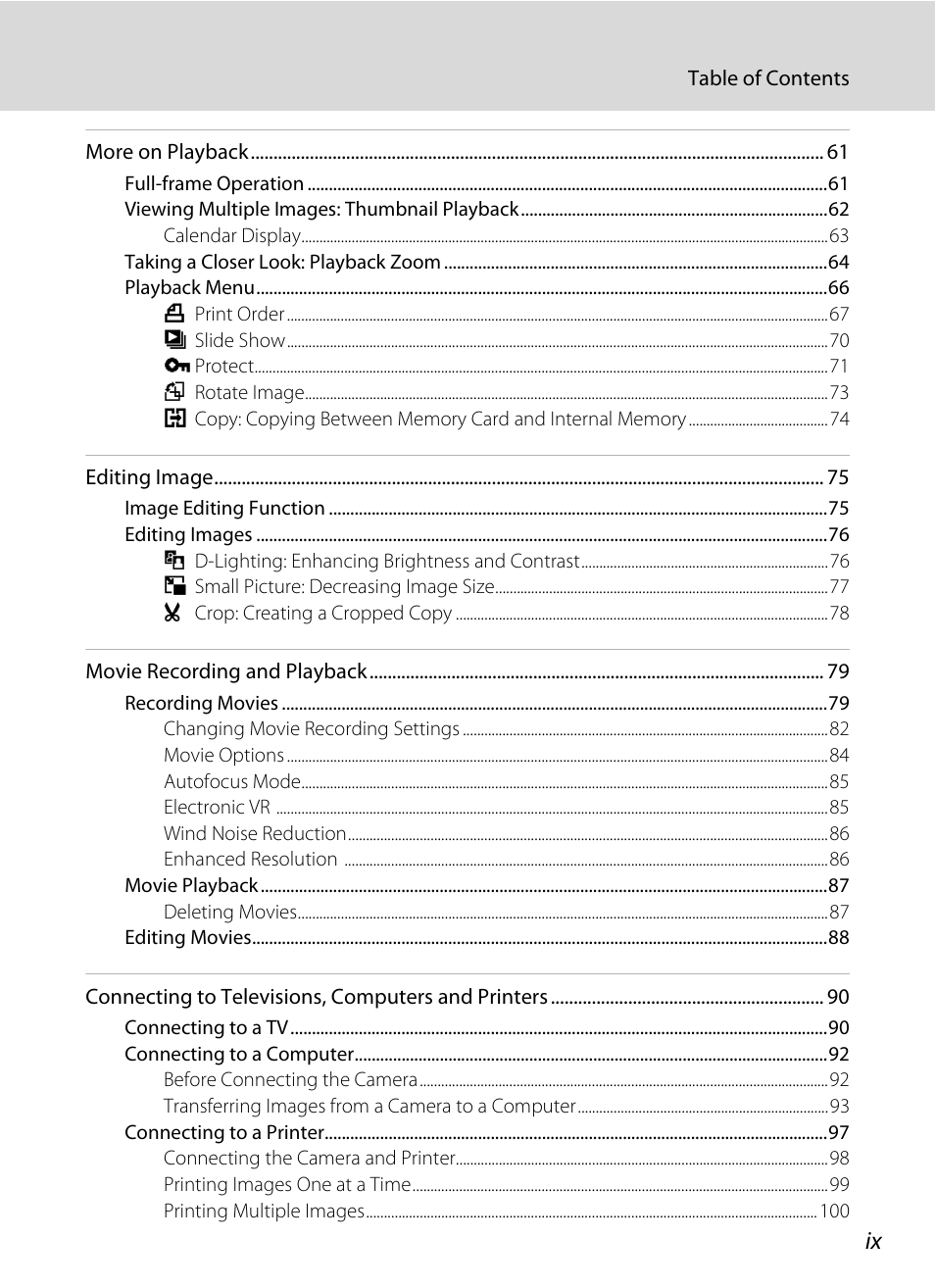 Nikon Coolpix L120 User Manual | Page 11 / 164