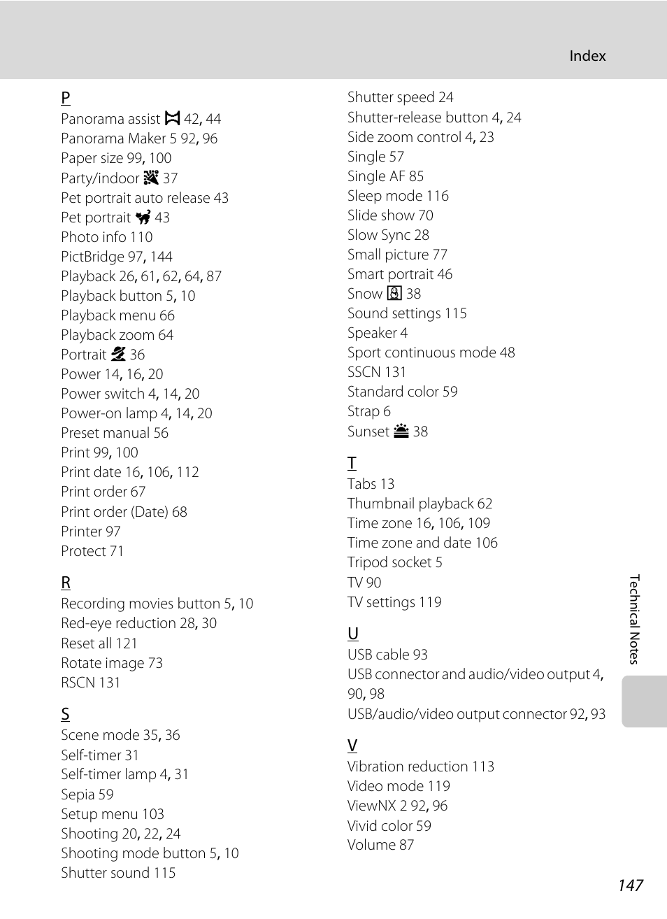 Nikon Coolpix L120 User Manual | Page 159 / 164