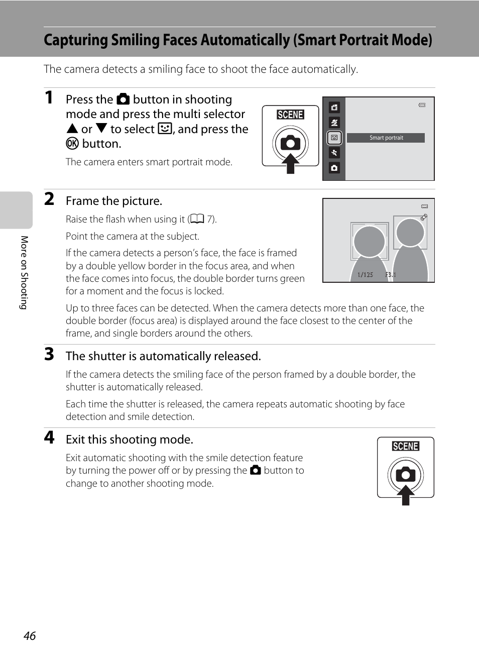 A 46), the follow, A 46 | Nikon Coolpix L120 User Manual | Page 58 / 164