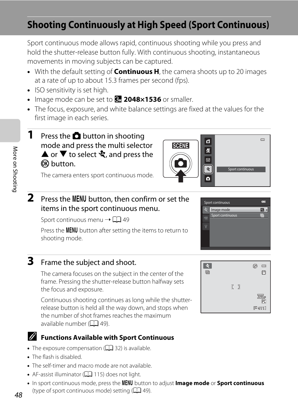 A 48 | Nikon Coolpix L120 User Manual | Page 60 / 164