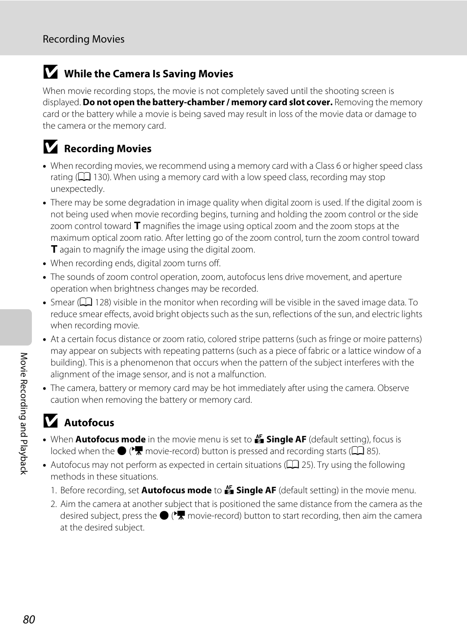 Nikon Coolpix L120 User Manual | Page 92 / 164