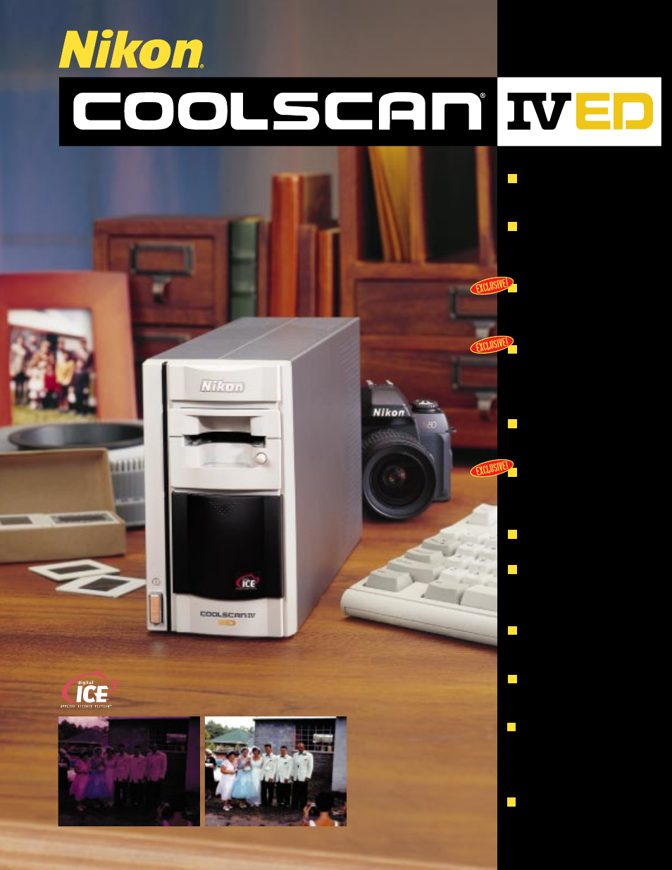 Nikon COOLSCAN IV ED User Manual | 2 pages