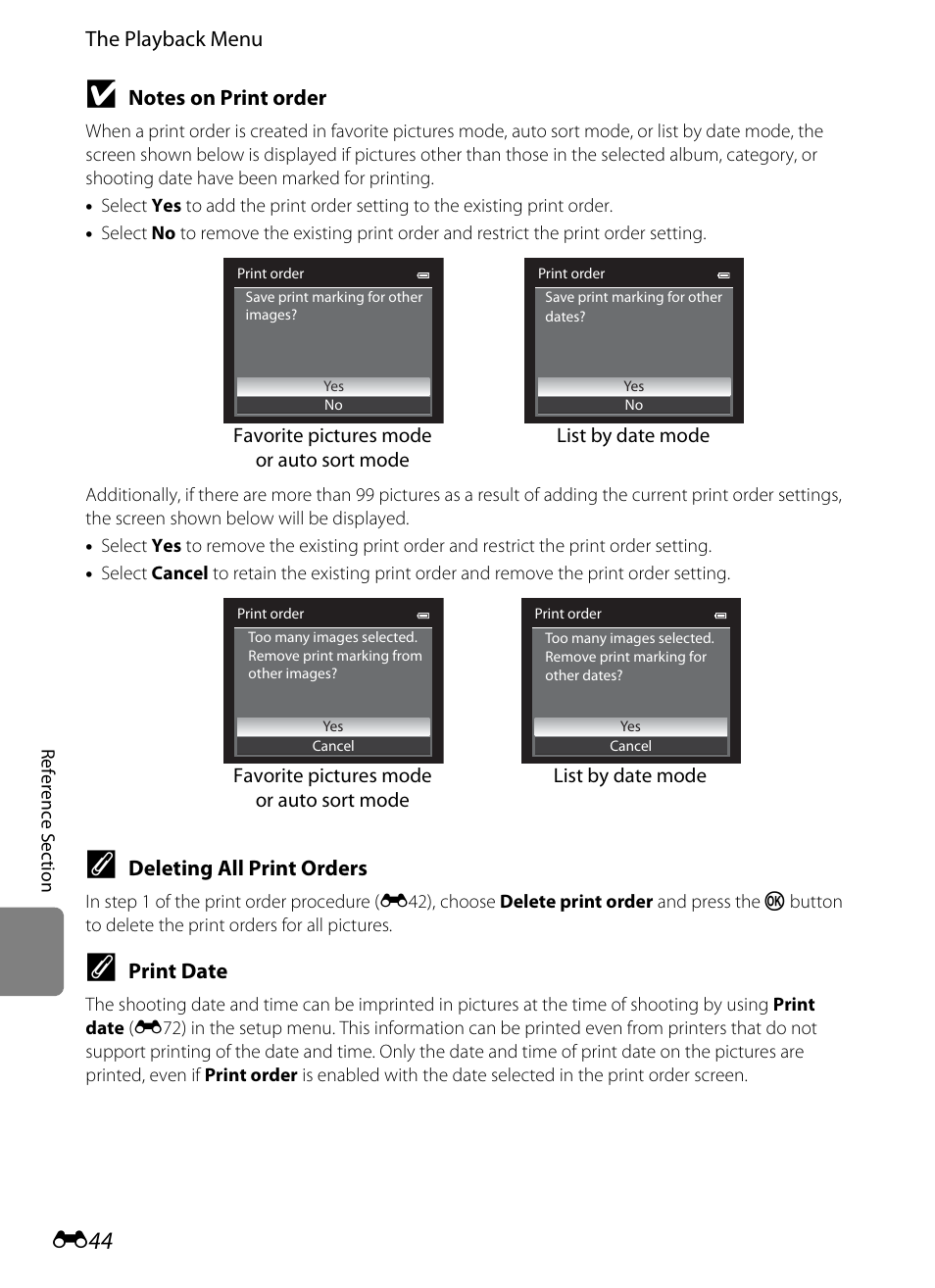 E 44 | Nikon AW100 User Manual | Page 164 / 242