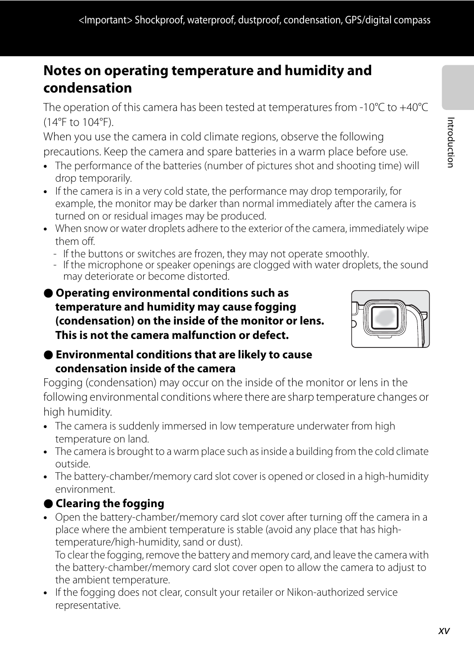 Nikon AW100 User Manual | Page 17 / 242